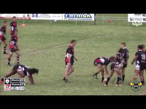 2017 Group 7 RL Round 2 1st Grade Highlights - Port Kembla Blacks Vs Kiama Knights