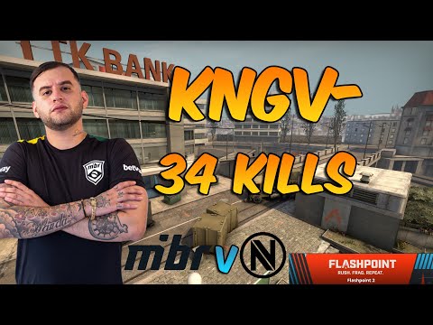 kNgV 34 kills POV on Overpass Highlights MiBR v Envy Flashpoint 2
