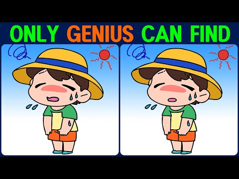 Puzzle / Find the Difference │ Improve your concentration to keep your brain healthy!