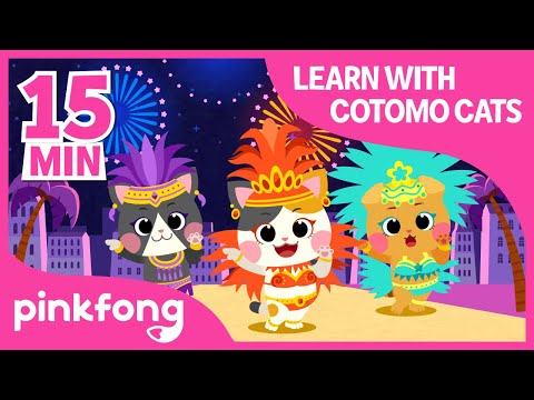 Dance with COTOMO Cats and more | +Compilation | For Kids | Pinkfong Songs for Children