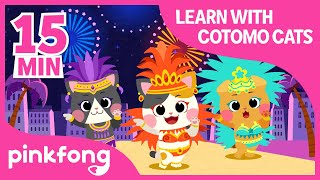 Dance with COTOMO Cats and more | +Compilation | For Kids | Pinkfong Songs for Children