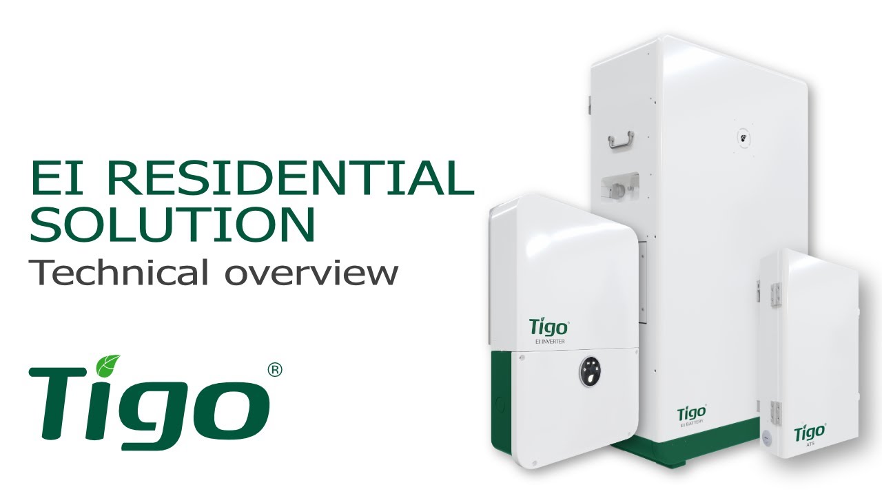 Tigo EI Residential Solution - Technical Overview
