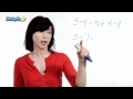 Subtraction Tip Converting Subtraction To Addition