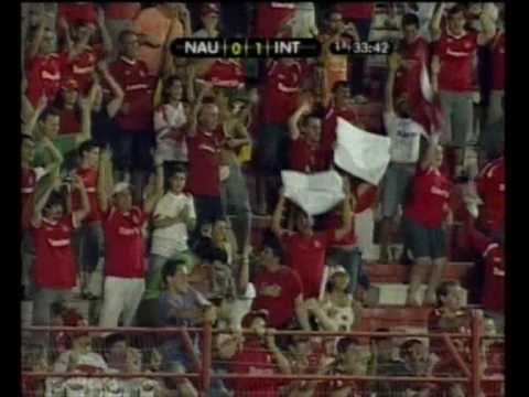 Náutico 0x3 Inter - RBS Gol 1 Nilmar - Oitavas de Final - Copa do Brasil 2009 - 29/04/2009