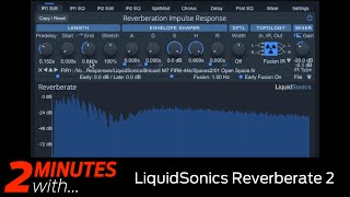 Video thumbnail for LiquidSonics Reverberate 2 VST/AU plugin in action by Computer Music
