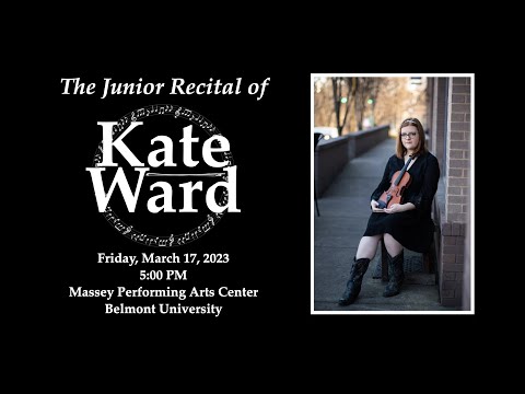 Kate Ward Junior Recital