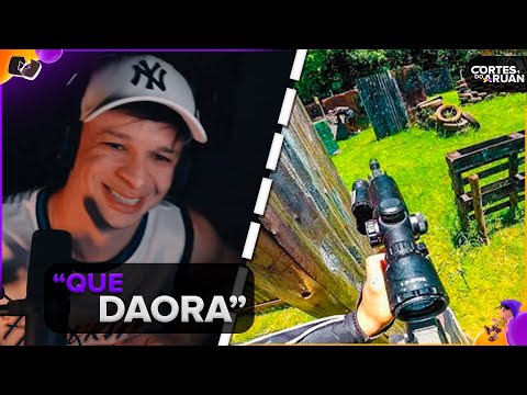 ARUAN REAGE: O ULTIMO QUE SOBREVIVER GANHA UM IPHONE (RENATO GARCIA) - Cortes do Aruan