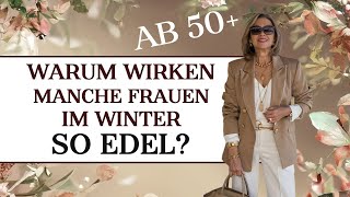 Diese 6 Winter-Anpassungen lassen Frauen 50+ sofort elegant & attraktiv wirken