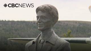 Returned home: Amelia Earhart statue unveiled