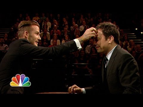 Egg Russian Roulette with David Beckham (Late Night with Jimmy Fallon) Video