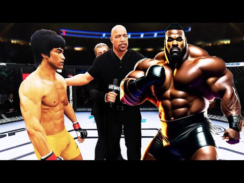 PS5 Bruce Lee vs. Giant Power Berserk (EA Sports UFC 4)