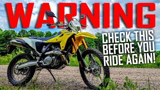 The DRZ4S is Falling Apart!? | Pre-600 Mile Maintenance Report