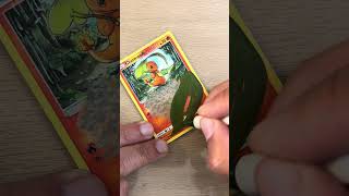 Charmander needed some help to make the perfect full art card #pokemon #charmander #pokemontcg #rain