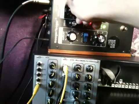 Analogue Solutions Concussor module and a ring mod