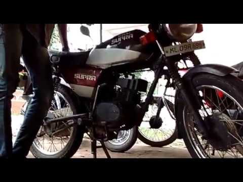 TVS  Suzuki Supra (1992) Vintage Indian Two stroke - Watch in Low Volume please