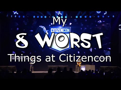 My Eight Worst Moments at Citizencon 2023