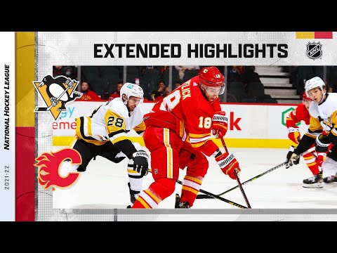 Pittsburgh Penguins vs Calgary Flames Nov 29, 2021 HIGHLIGHTS