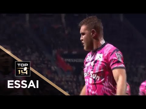 TOP 14 - Essai Hanro LIEBENBERG (SFP) - Toulouse - Paris - J11 - Saison 2018/2019