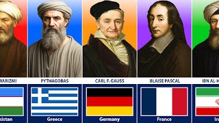 Greatest Mathematicians From Different Countries