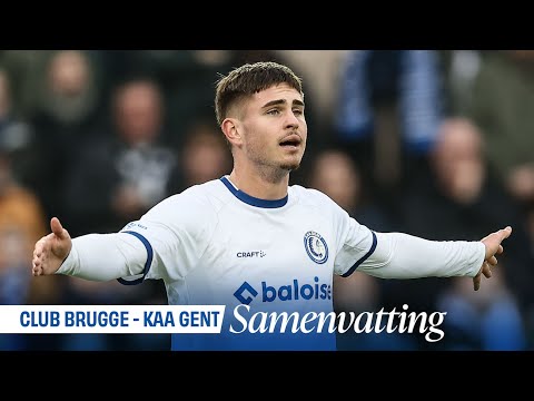 🎬 Club Brugge - KAA Gent: 2-1 (MD 19 JPL 🏆)