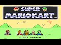 Super Mario Kart Longplay Full Playthrough On Super Nintendo Super NES SNES