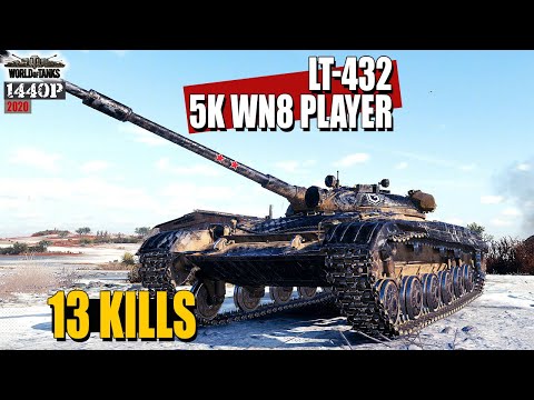 LT-432: 5k wn8 player with 13 frags