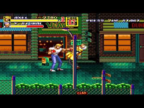 Streets of Rage 2 – Full Walkthrough – Sega Mega Drive / Genesis Retro Beat ‘Em Up Gameplay