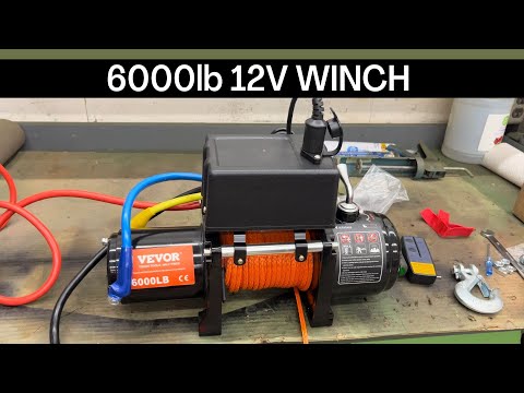 Wired & Wireless Vevor 6000lb Winch Review