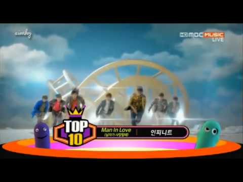 130403 This Week Top 10 Infinite K-will 2am SHINee G.Na Lee Hi Teen Top Davichi ZE:A Five