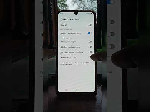 Hide your notifications from notifications panel || oneui 5.1#samsung #shorts ❤️