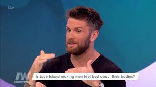 Joel Dommett Comments on if Love Island is Harmful for Body Image | Loose Women