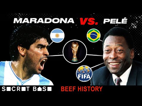 Pelé and Diego Maradona beefed because there can only be one best soccer player ever