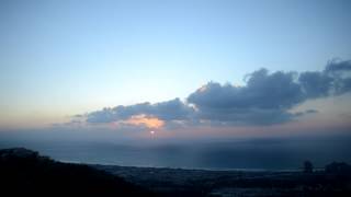 preview picture of video 'Nikon D800 Haifa sunset שקיעה בחיפה'