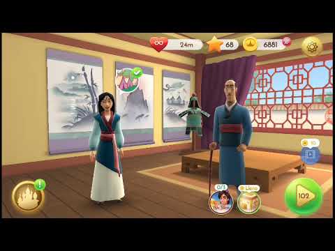 DISNEY PRINCESS MAJESTIC QUEST MULAN 2020/2021 #670 LEVEL 102 ANDROID GAMEPLAY HD (VIDEO OFICIAL).