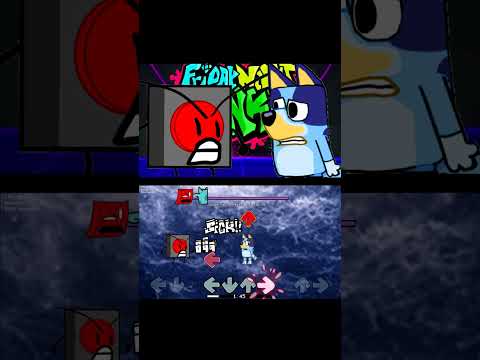 FNF: FRIDAY NIGHT FUNKIN VS FNF BUTTON VS BLUEY FINAL STAND [FNFMODS/HARD] #shorts #bluey #mackenzie