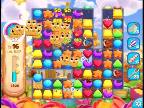 Cookie Jam Blast Level 547 - NO BOOSTERS 🍪 | SKILLGAMING ✔️