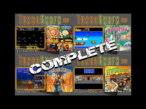 NEC TurboGrafx CD   Complete