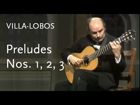 Preludes Nos. 1, 2, 3  • Villa-Lobos  • Julian Bream