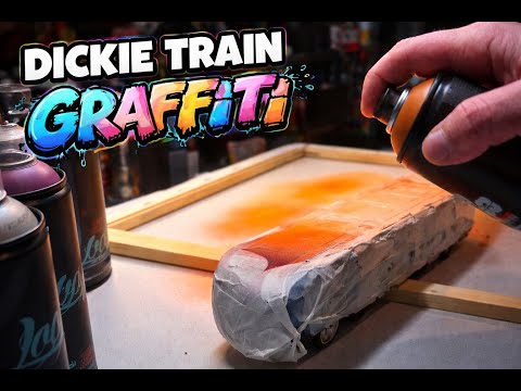 Dickie Train Graffiti – Fresh Paint, Clean Roll 🔥