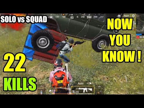 TRICK FOR A FOGGY WEATHER | 22 KILLS SOLO vs SQUAD | PUBG Mobile