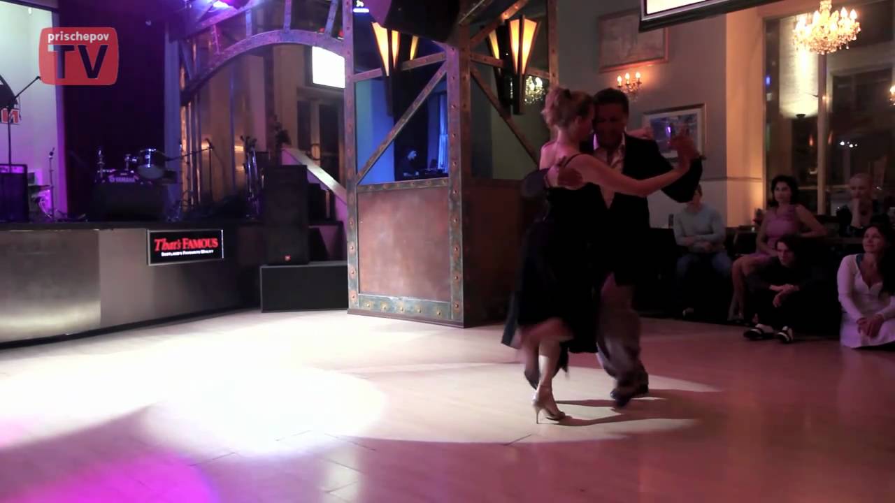 Gustavo Saenz & Nadejda Gumanova, Russia, Moscow, Milonga  "Pekin", 29.08.2010