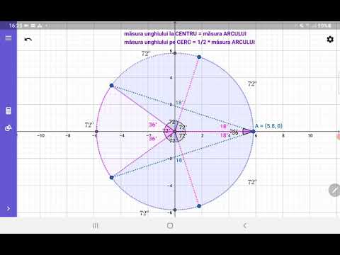 cls. a 6-a: CERCUL - UNGHI la CENTRU/UNGHI pe CERC (pr.1/pg.157 AUXILIAR)