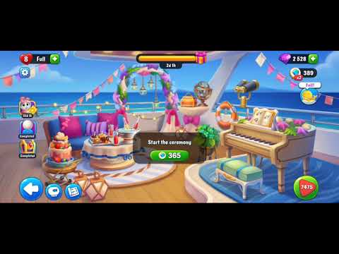 Fishdom - Cruising Yacht  ... The Theire 's 40th Anniversary- Remarry ceremony.