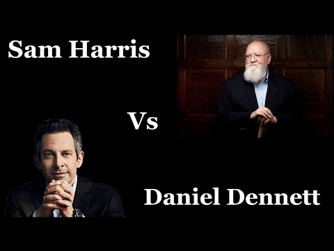 Sam Harris vs. Daniel Dennett. Free Will Debate.
