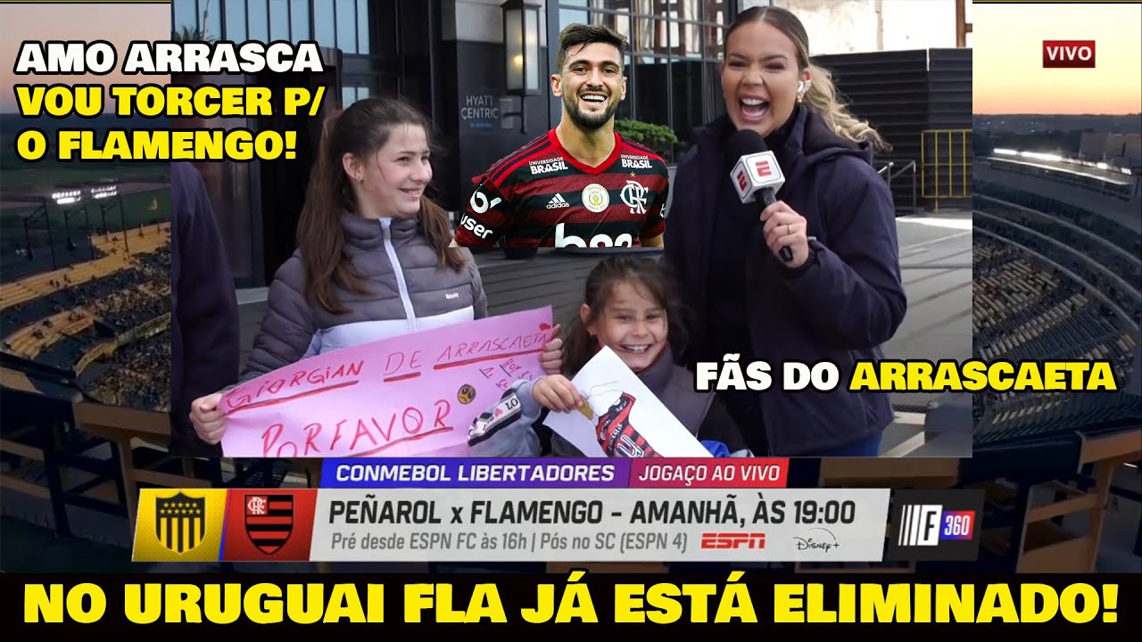 OBA-OBA NO URUGUAI TÁ DEMAIS! "JOGADORES DO FLAMENGO ESTÃO MORDIDOS" E VÃO PRA CIMA!