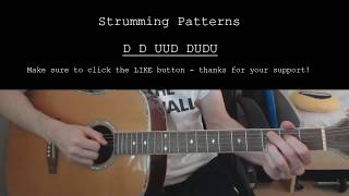 3 Doors Down - Here Without You EASY Guitar Tutorial