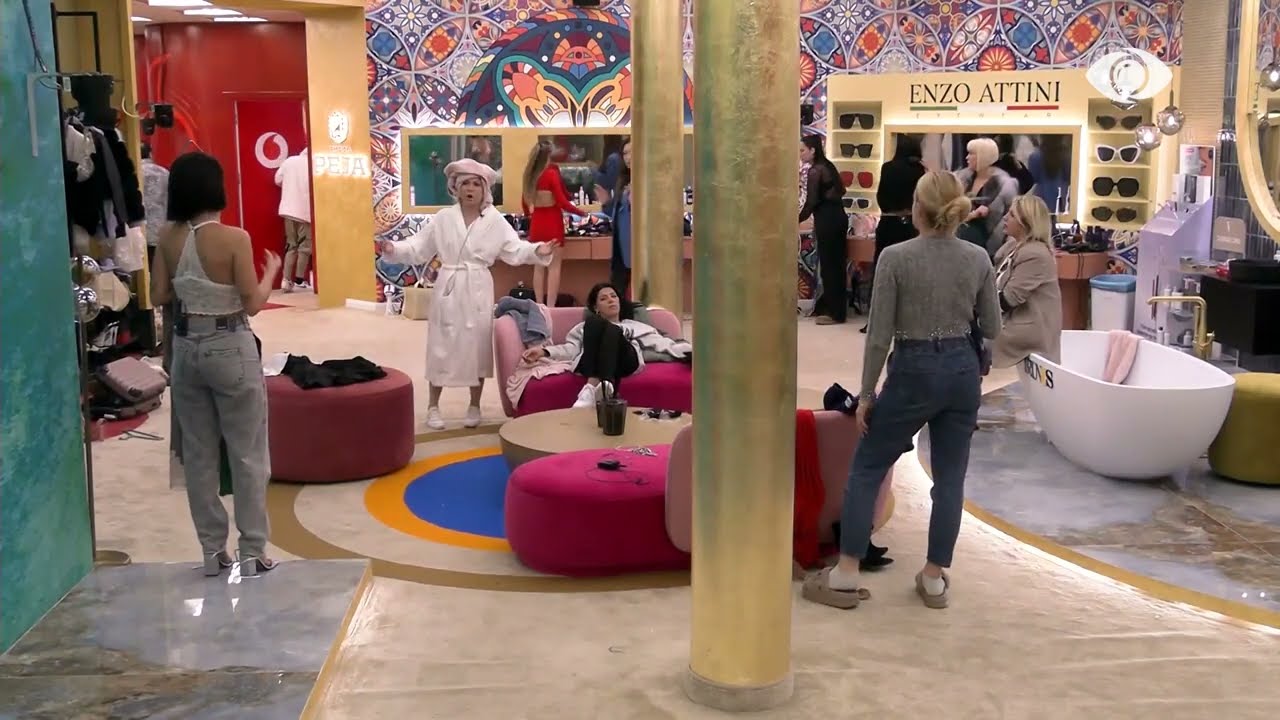 Darka e vajzave/ Debat mes banoreve, Françeska kërkon pjesëmarrjen e të gjithave - Big Brother VIP 3