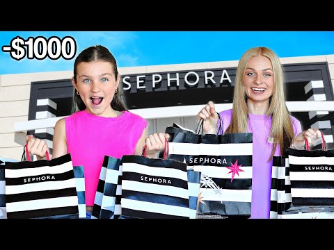 I BOUGHT My DAUGHTERs DREAM SEPHORA ORDERS! *no budget* | Family Fizz