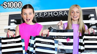 I BOUGHT My DAUGHTERs DREAM SEPHORA ORDERS! *no budget*  | Family Fizz