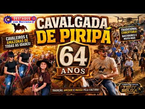 Cavalgada de Piripá 64 anos